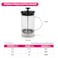Fissman French Press Coffee Maker 600ml Borosilicate Glass