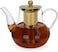 Fissman Tea Pot 1200ml with Stainless Steel Filter Borosilicate Glass