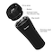 Fissman Double Wall Vacuum Travel Mug 420ml, Black Color Stainless Steel