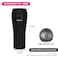Fissman Double Wall Vacuum Travel Mug 420ml, Black Color Stainless Steel