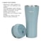 Fissman Double Wall Vacuum Travel Mug 420ml, Blue Color Stainless Steel