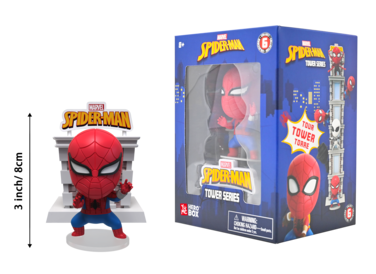 Spiderman Tower Series with Window Box Assorted (character and style may vary) 19716