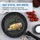 Westinghouse USA 28cm Non-Stick Fry Pan with Magnetic Turner &ndash; Forged Aluminum, Marble Coating, Induction Compatible Cookware for Healthy Cooking, Cool-Touch Handle