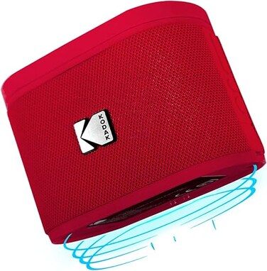 Kodak SOUNDBRIX Wireless Stack Speaker (Reverb Red)