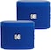 KODAK SOUNDBRIX&trade; Magnetic Docking Bluetooth Speaker Set - Stackable Wireless Stereo Pairing, 5W HD Sound, 5-Hour Playtime, Perfect for Travel, Home, Beach, Party, and Outdoor -Blue (2-Pack)