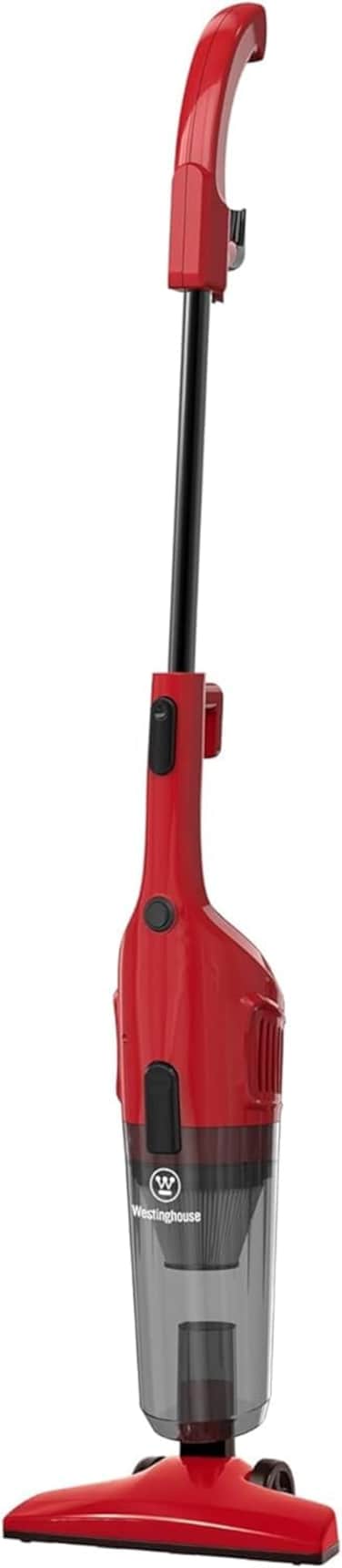 Westinghouse USA 3-in-1 Handheld Stick Vacuum Cleaner &ndash; Red &ndash; 600W Upright &amp; Handheld &ndash; 17Kpa Suction, Lightweight Design, 1.2L Dust Capacity (UAE Version) - 2 Years Warranty