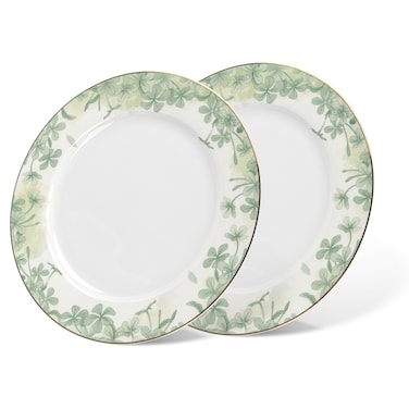 Fissman 2-Piece Plates Summer Glint 26cm (Fine Bone China)