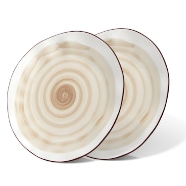 Fissman 2-Piece Plates Glide 26cm (Porcelain)