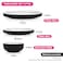 Fissman 12-Piece Tableware Set Onyx (Durable Porcelain)