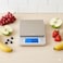 Fisman Electronic Kitchen Scales 14x10.5x1.7cm with Two Additional Trays