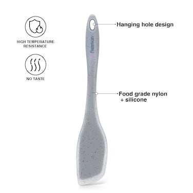 Fissman Spatula Mauris Grey 31cm (Nylon + Silicone)