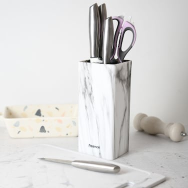 Fissman Kitchen Knife Organizer 22cm with Flexible Plastic Bristles