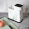Fissman Kitchen Knife And Utensil Organizer 11x11x23+11x11x17cm, Marble (Plastic)