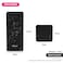 Fissman Kitchen Knife Organizer 22cm, Square Shaped, Black Marble (Plastic)