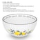 Fissman 2-Piece Bowl Lemon Provence 16cm Porcelain