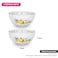 Fissman 2-Piece Bowl Lemon Provence 16cm Porcelain