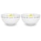 Fissman 2-Piece Bowl Lemon Provence 12cm Porcelain