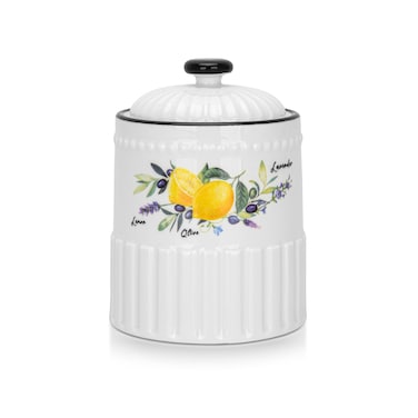 Fissman Sugar Bowl Lemon Provence Series 270 ml Porcelain