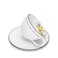 Fissman Set of 2 Cups Lemon Provence Series 250 ml With Saucers Porcelain