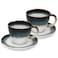 Fissman 2-Piece Cups GALACTICA 230 ml With Saucers Porcelain