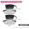 Fissman 2-Piece Cups GALACTICA 230 ml With Saucers Porcelain