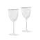 Fissman 2-Piece White Wine Glasses 300ml Glass