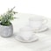 Fissman 2-Piece Cup and Saucer 200ml, Noemi Series