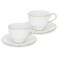 Fissman 2-Piece Cup and Saucer 200ml, Noemi Series