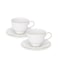 Fissman 2-Piece Cups NOEMI 300 ml With Saucers Fine Bone China