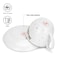 Fissman 2-Piece Cup And Saucer 400ml Christmas New Bone China