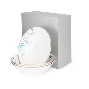 Fissman 4-Piece Salad Bowl Lyon 18cm Porcelain