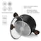 Fissman Stockpot Cuisine 20x10cm/2.6 Ltr With Glass Lid (Aluminium With Non-Stick Coating)