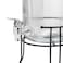 Fissman Beverage Dispenser 3.9LTR With Stand Glass