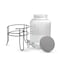 Fissman Beverage Dispenser 3.9LTR With Stand Glass