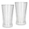Fissman 2-Piece Double Wall Glasses 380 ml Borosilicate Glass