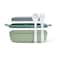 Fissman 2-Compartment Lunch Box 20.5cm/1000ml, Color Green Plastic
