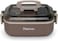 Fissman Single Deck Lunch Box 1000mL with Sauce Cup, Spoon and Fork Compartment, Food Grade Stainless Steel Container