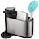 Fissman Kitchen Sink Caddy 16cm Organizer with Built-in Soap Dispenser with Sponge Holder