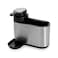 Fissman Kitchen Sink Caddy 16cm Organizer with Built-in Soap Dispenser with Sponge Holder