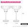 Fissman 2-Piece Cocktail Glasses 350 ml Glass