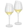 Fissman 2-Piece White Wine Glasses 520 ml Glass