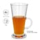 Fissman 2-Piece Mugs For Latte 280 ml Glass