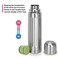 Fissman Double Wall Vacuum Flask 750 ml Stainless Steel