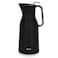 Fissman Vacuum Insulated Flask 1000ml Black with Pink Glass Liner