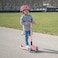 Globber Primo Foldable Plus Lights Scooter - Scooter Children From 3 Years - Scooter 120/80 mm - Abec 5, 3-Wheels with LED Wheels - Height Adjustable - Dark Blue/Turquoise