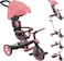 Globber - 4 In 1 Explorer Tricycle - Evolutive and Balance Bike Tricycle For Toddlers From 10 Months To 5 Years - Version 2 - Pastel Pink
