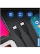 كابل شحن سريع من فيليبس USB-C إلى USB-C لأجهزة iPhone 15 Series و MacBook و iPad Pro/Air و Mini و Samsung و Pixel، شاحن USB-C بطول 1.2 متر - أسود