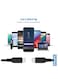 كابل شحن سريع من فيليبس USB-C إلى USB-C لأجهزة iPhone 15 Series و MacBook و iPad Pro/Air و Mini و Samsung و Pixel، شاحن USB-C بطول 1.2 متر - أسود