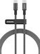 Philips USB-C to USB-C Cable 2m 60W PD (DLC5060C/00) - Fast Charging &amp; Data Sync, Braided Design - Black