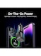 Philips 60W Dual USB-C Car Charger, Fast Charging PD 3.0, iPhone 16/15/14, Samsung Galaxy S25/S24, iPad, Dual Port Simultaneous Charging, Smart Protection, Black - Without Cable